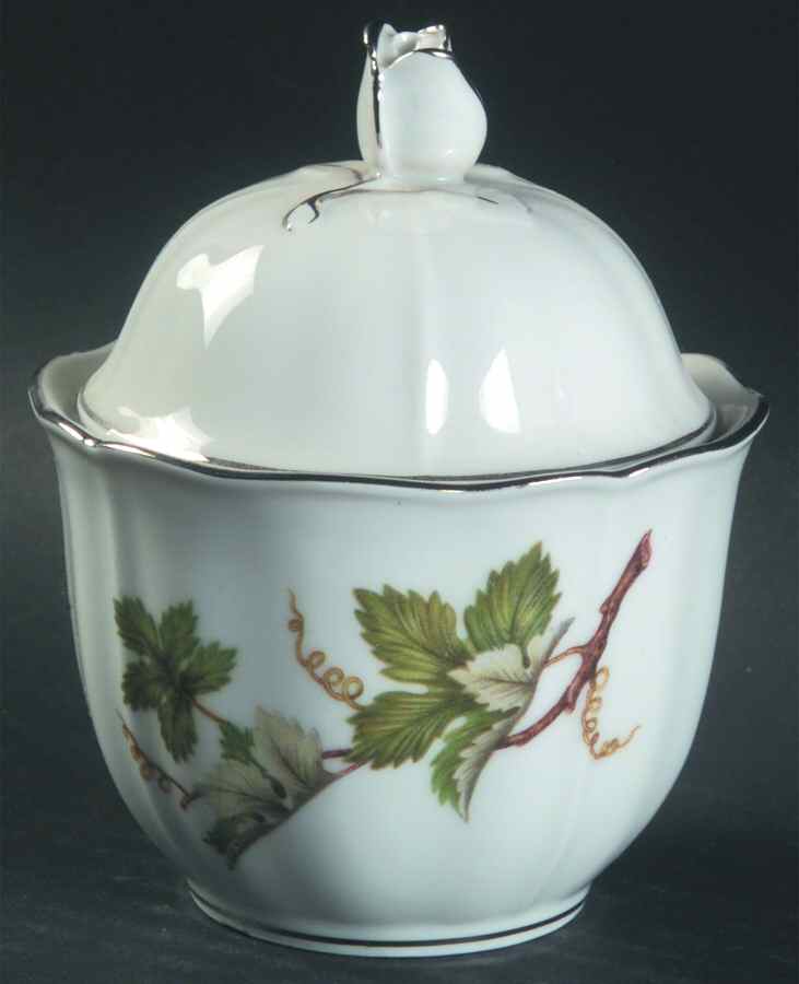 Woodmere Sugar Bowl & Lid by Forest-1