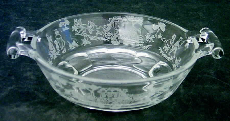 Plymouth Clear Handled Whipped Cream by Fostoria-1