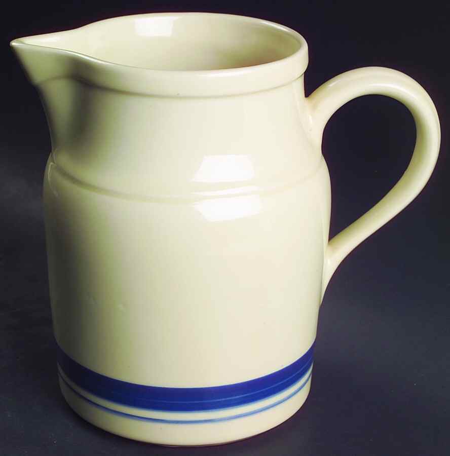 Blue Stripe 64 Oz Pitcher by Friendship-1