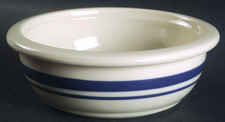 Blue Stripe Coupe Soup Bowl by Friendship-1