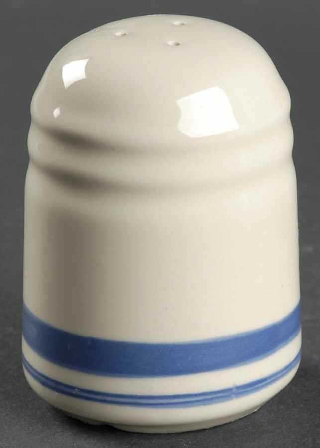Blue Stripe Pepper Shaker by Friendship-1