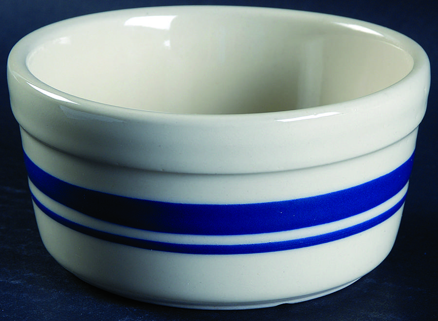 Blue Stripe Coupe Cereal Bowl by Friendship-1