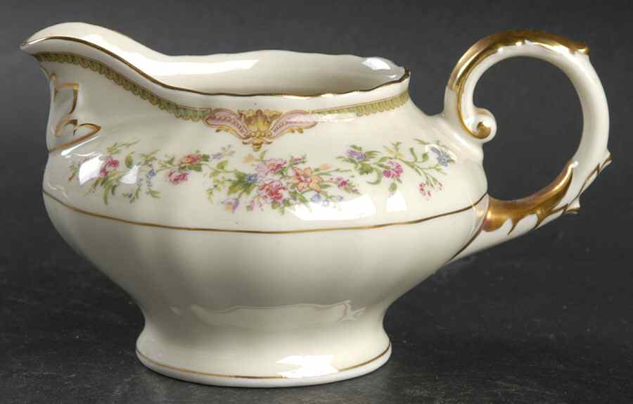 Aida (Gold Verge & Trim) Creamer by Franconia-Krautheim & Adelburg-1