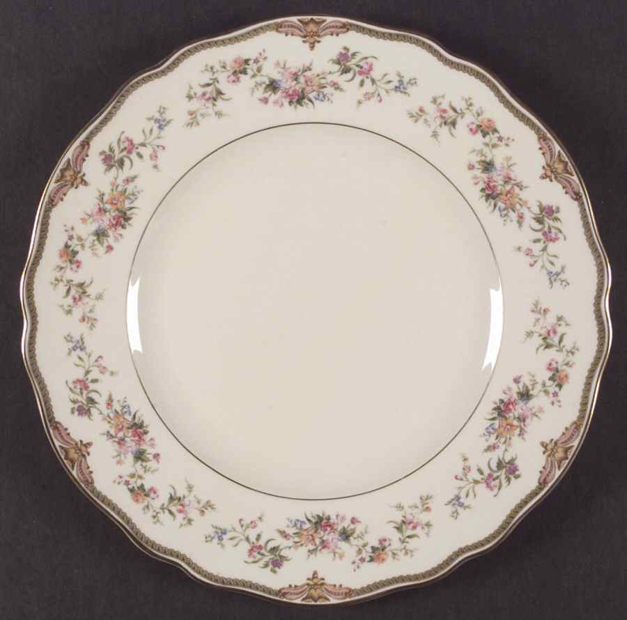 Aida (Gold Verge & Trim) Dinner Plate by Franconia-Krautheim & Adelburg-1