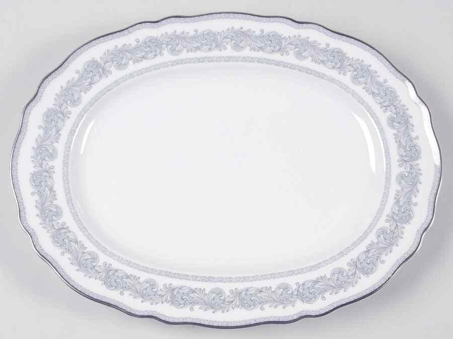 Argenta 13" Oval Serving Platter by Franconia-Krautheim & Adelburg-1