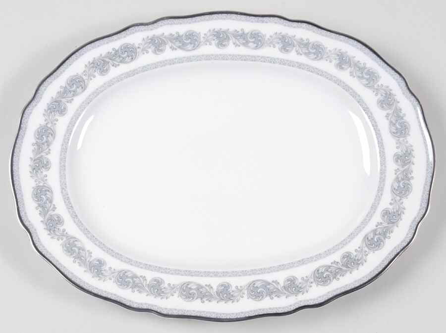 Argenta 12" Oval Serving Platter by Franconia-Krautheim & Adelburg-1