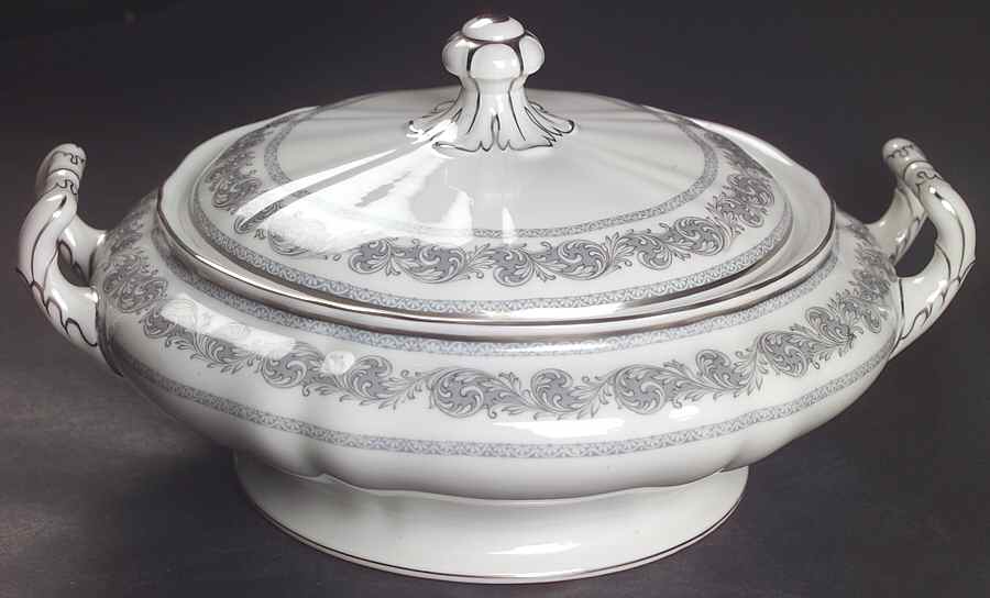 Argenta Round Covered Vegetable by Franconia-Krautheim & Adelburg-1