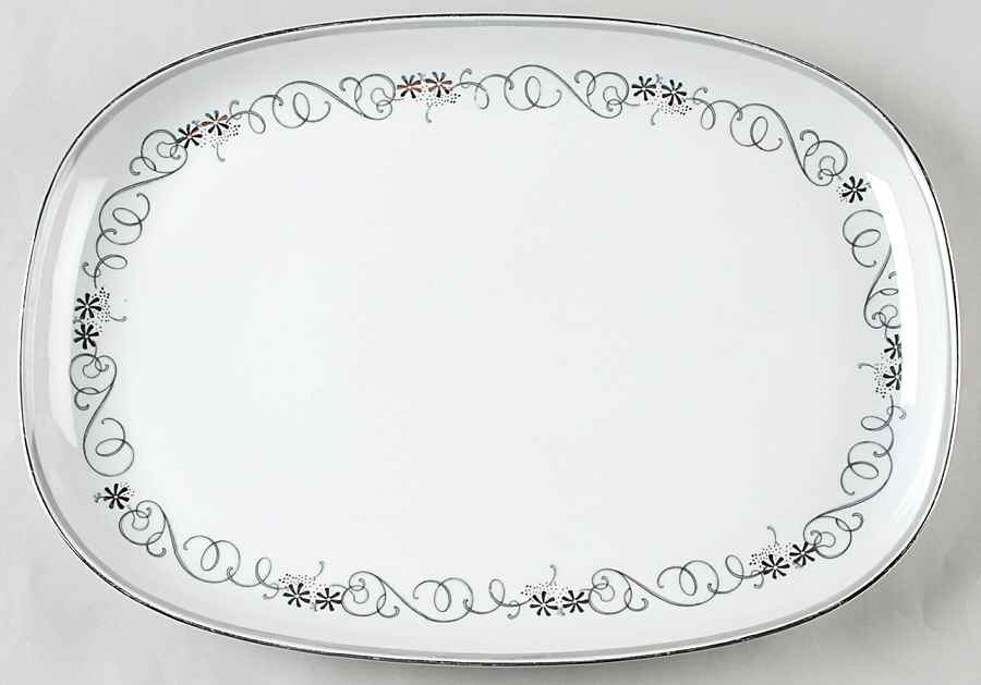 Barcarole 15" Oval Serving Platter by Franconia-Krautheim & Adelburg-1