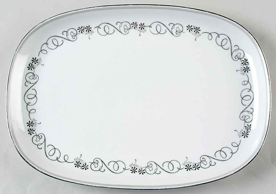 Barcarole 12" Oval Serving Platter by Franconia-Krautheim & Adelburg-1