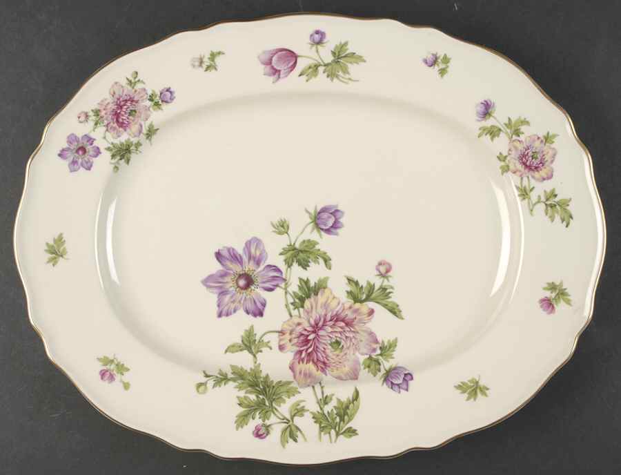 Barbara 15" Oval Serving Platter by Franconia-Krautheim & Adelburg-1