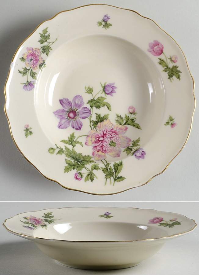 Barbara Rim Soup Bowl by Franconia-Krautheim & Adelburg-1
