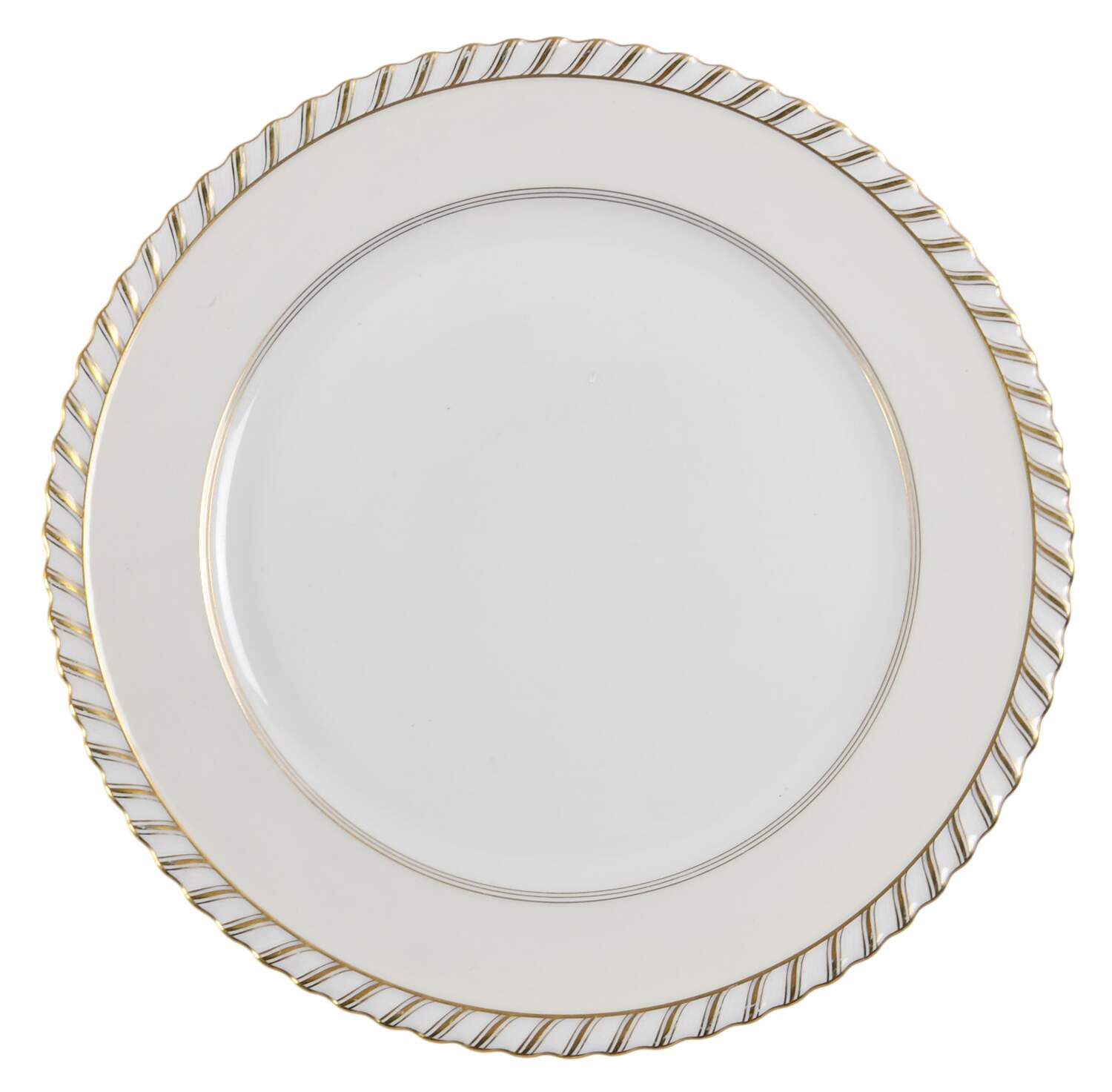 Baronial (White Center) 12" Chop Plate (Round Platter) by Franconia-Krautheim & Adelburg-1