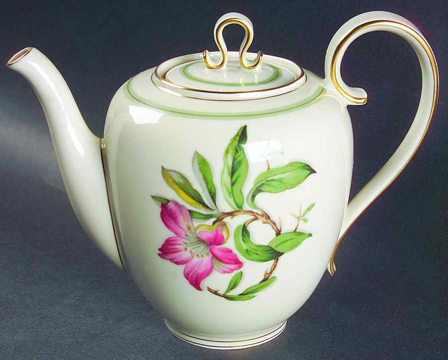 Blossoms of Spring Mini Coffee Pot & Lid by Franconia-Krautheim & Adelburg-1