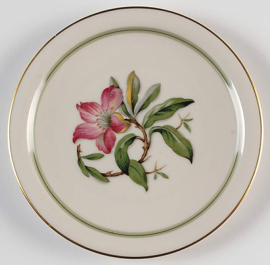 Blossoms of Spring Bread & Butter Plate by Franconia-Krautheim & Adelburg-1
