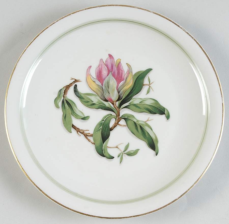Blossoms of Spring Salad Plate by Franconia-Krautheim & Adelburg-1