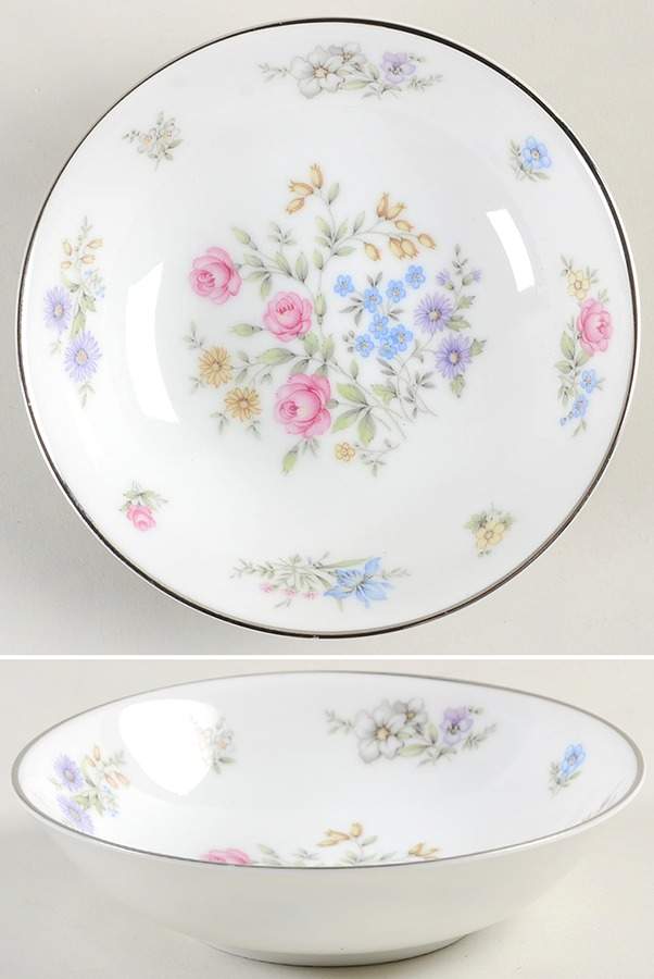 Bouquet Fruit/Dessert (Sauce) Bowl by Franconia-Krautheim & Adelburg-1
