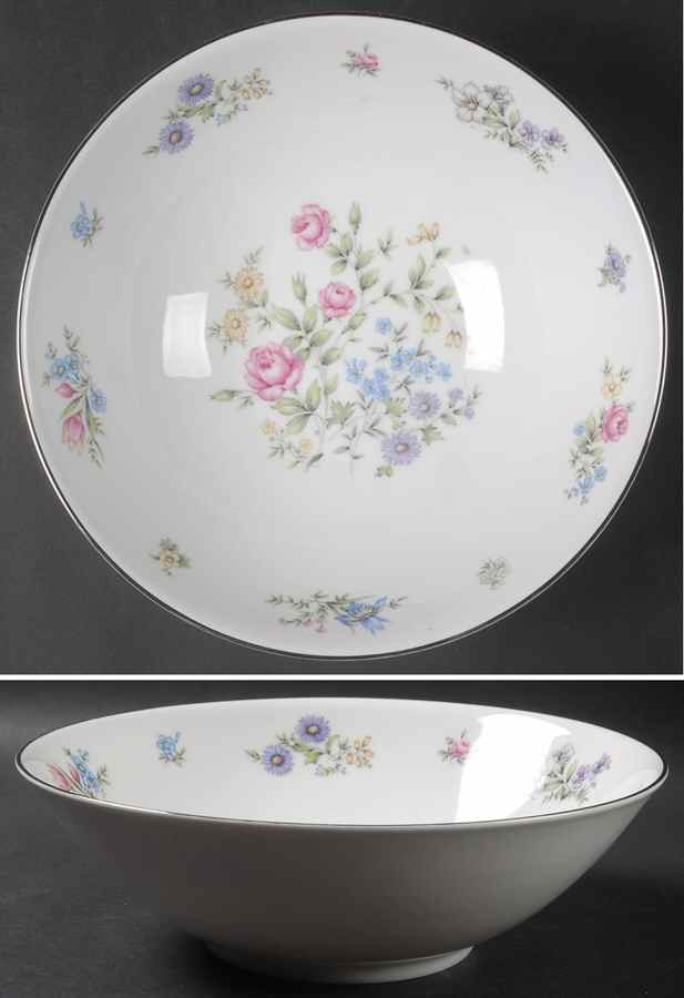 Bouquet 8" Round Vegetable Bowl by Franconia-Krautheim & Adelburg-1