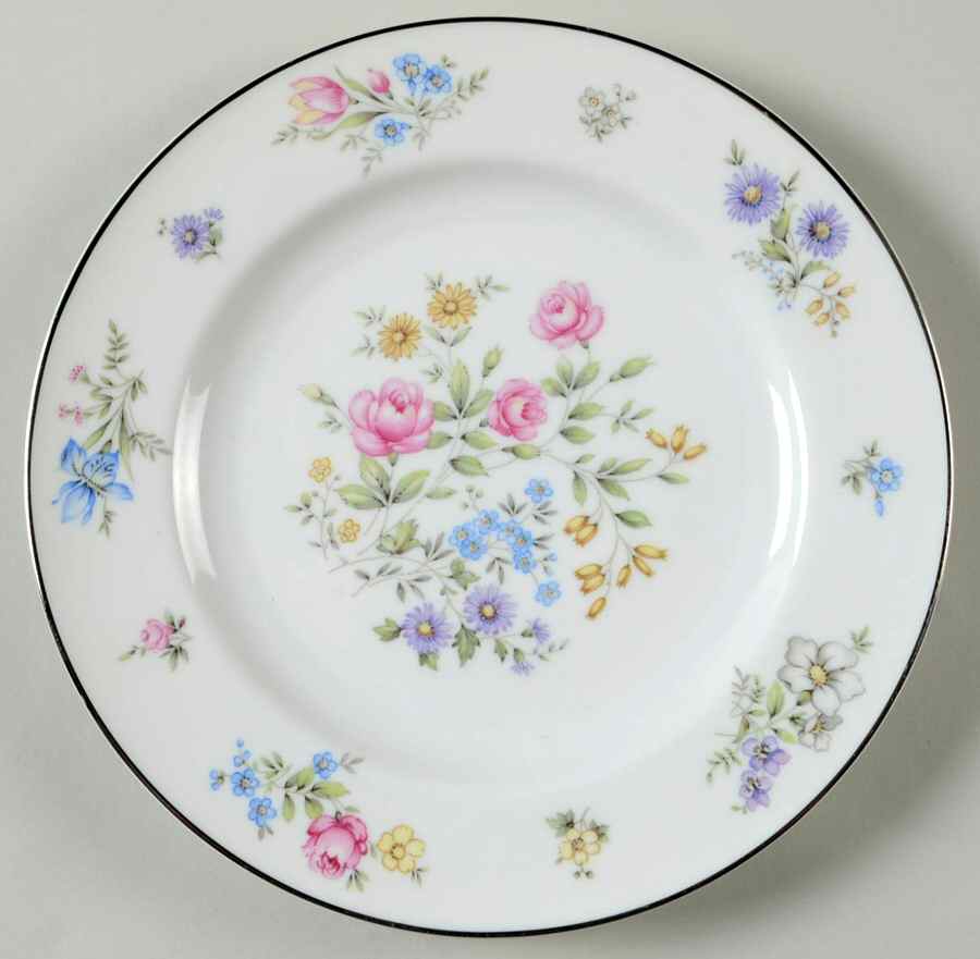 Bouquet Salad Plate by Franconia-Krautheim & Adelburg-1
