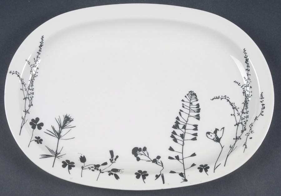 Candlelight 12" Oval Serving Platter by Franconia-Krautheim & Adelburg-1