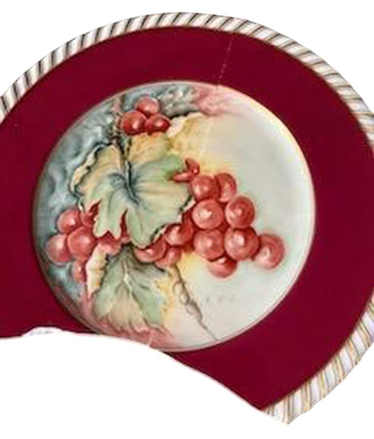 Cardinal 11" Chop Plate (Round Platter) by Franconia-Krautheim & Adelburg-1