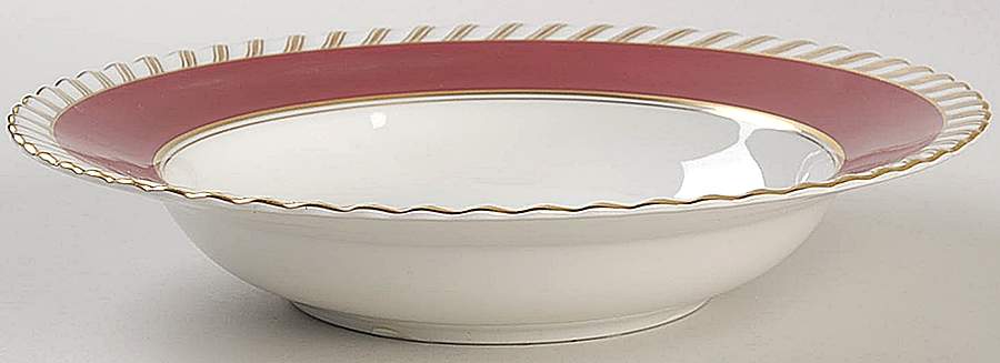 Cardinal Rim Soup Bowl by Franconia-Krautheim & Adelburg-1