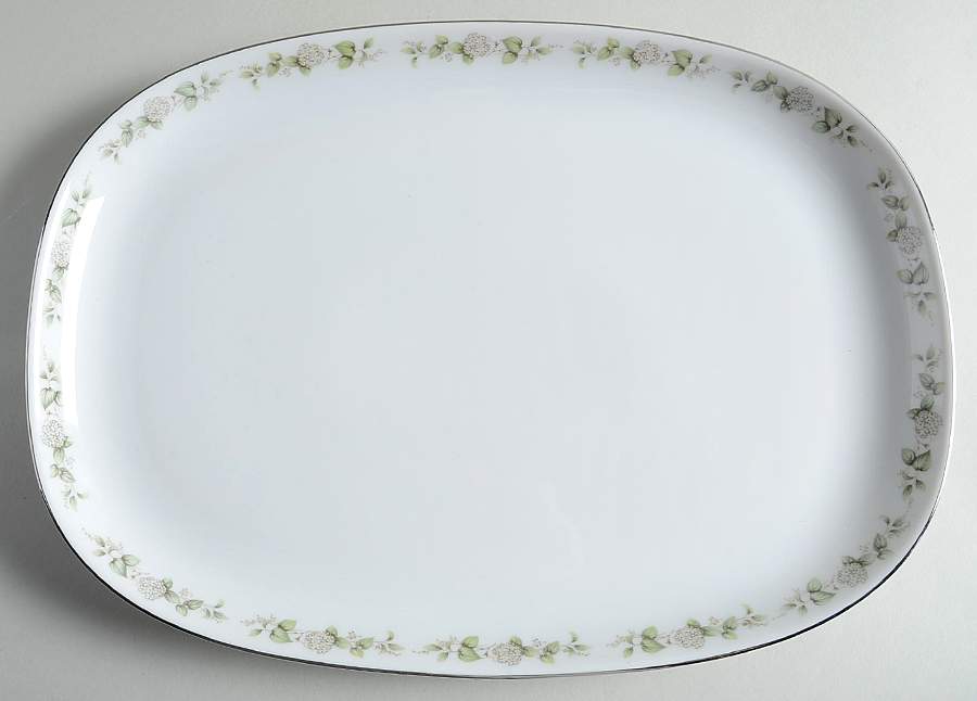 Cindy 14" Oval Serving Platter by Franconia-Krautheim & Adelburg-1