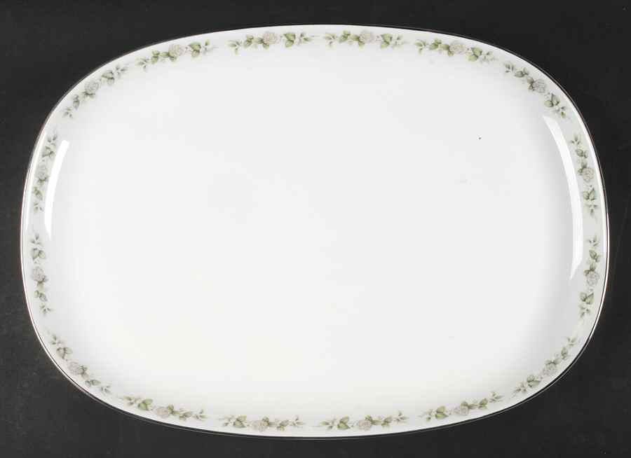 Cindy 16" Oval Serving Platter by Franconia-Krautheim & Adelburg-1