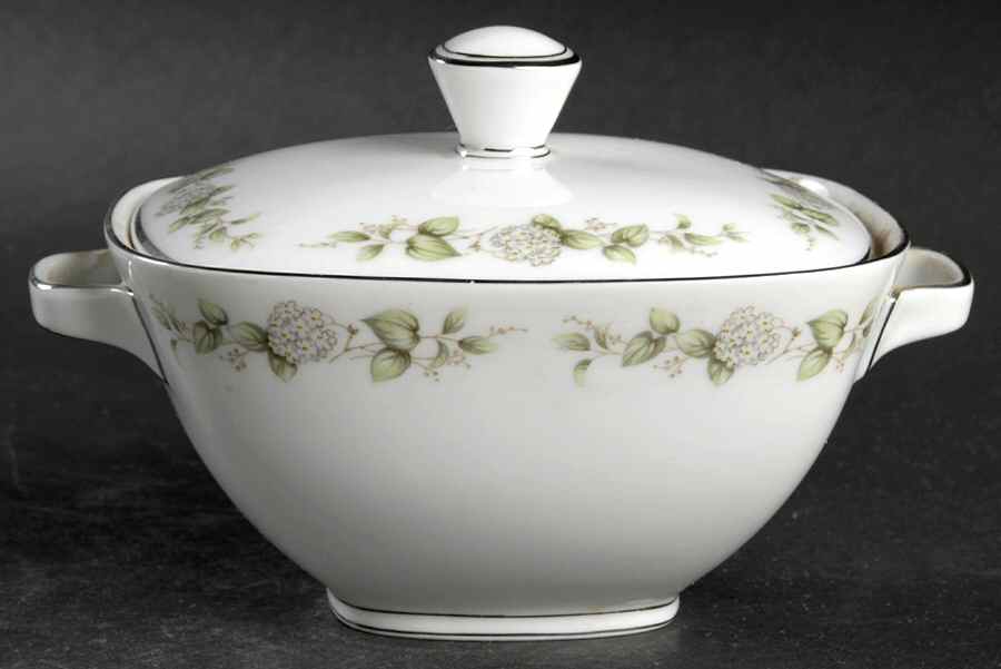 Cindy Sugar Bowl & Lid by Franconia-Krautheim & Adelburg-1