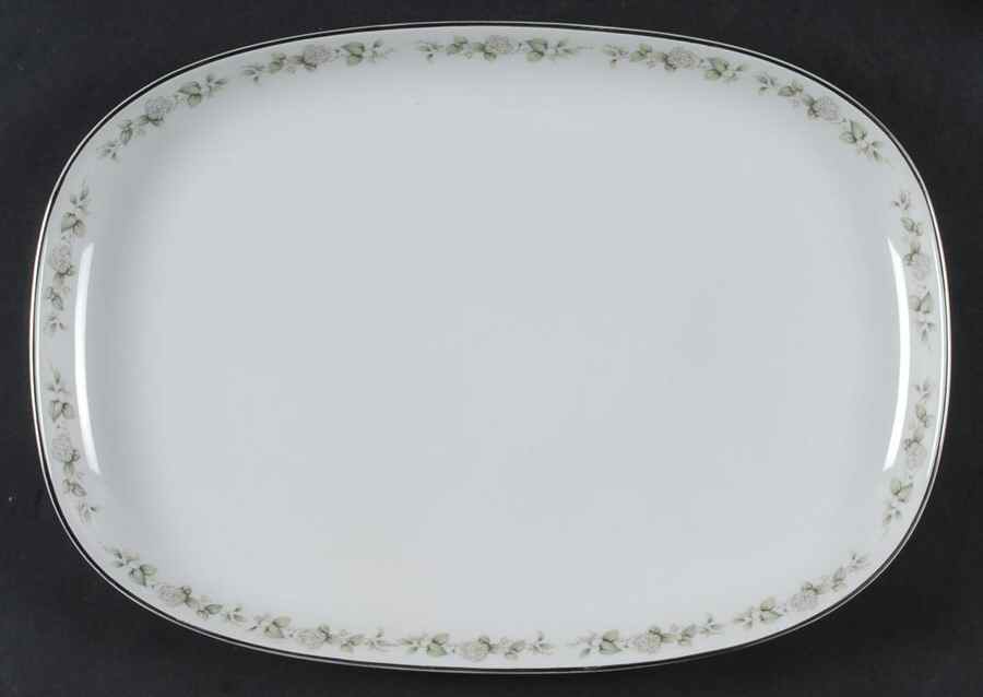 Cindy 13" Oval Serving Platter by Franconia-Krautheim & Adelburg-1