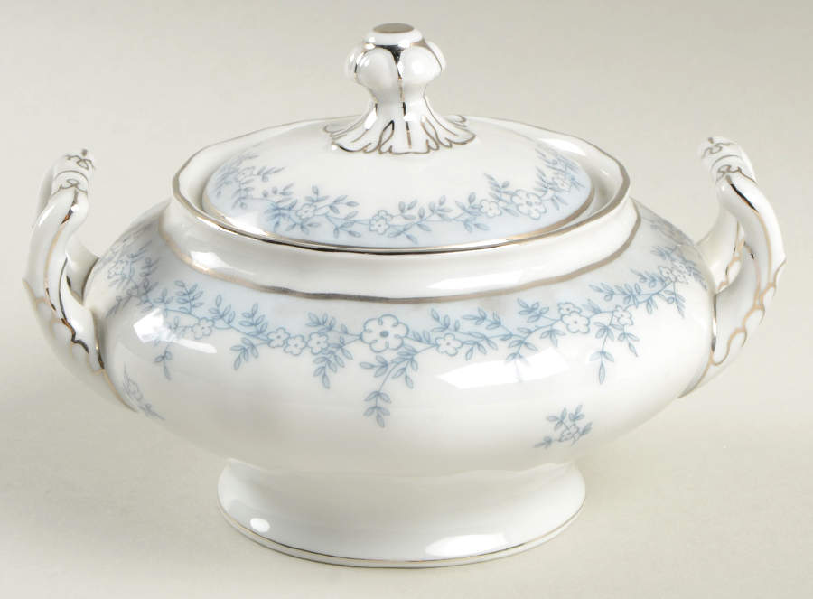 Delphine Sugar Bowl & Lid by Franconia-Krautheim & Adelburg-1