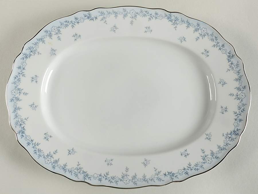 Delphine 13" Oval Serving Platter by Franconia-Krautheim & Adelburg-1