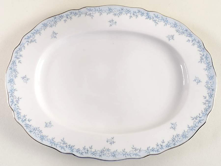 Delphine 12" Oval Serving Platter by Franconia-Krautheim & Adelburg-1