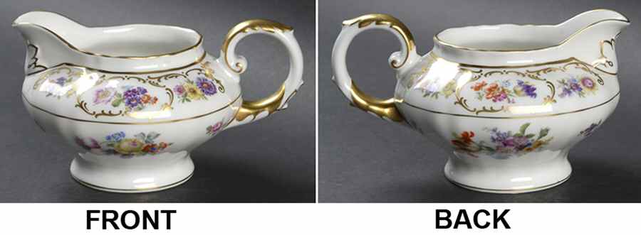 Dresden Flowers Creamer by Franconia-Krautheim & Adelburg-1