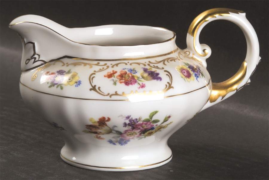 Dresden Flowers Creamer by Franconia-Krautheim & Adelburg-1