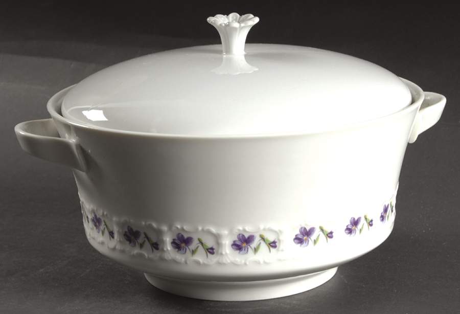 Encore Round Covered Vegetable by Franconia-Krautheim & Adelburg-1