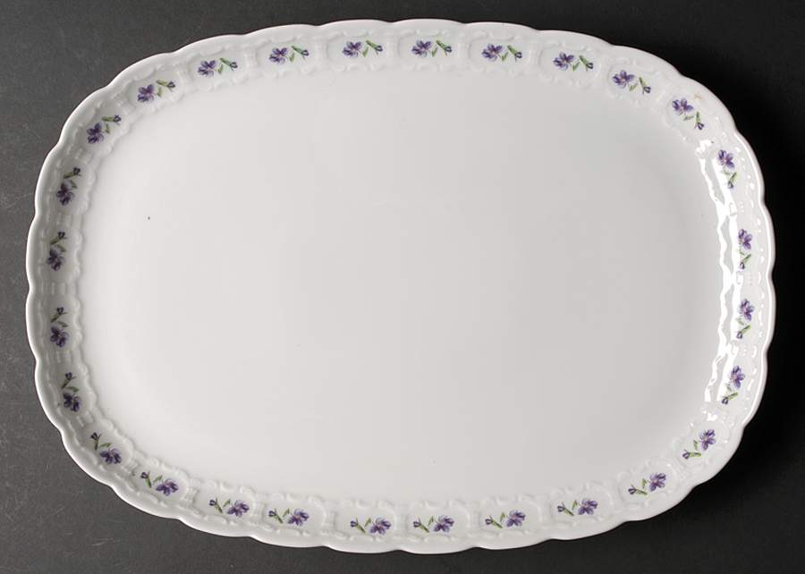 Encore 15" Oval Serving Platter by Franconia-Krautheim & Adelburg-1