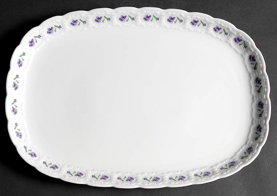 Encore 13" Oval Serving Platter by Franconia-Krautheim & Adelburg-1