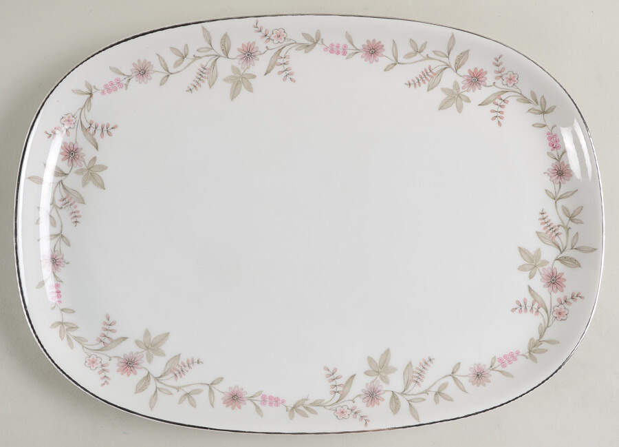 Fascination 14" Oval Serving Platter by Franconia-Krautheim & Adelburg-1