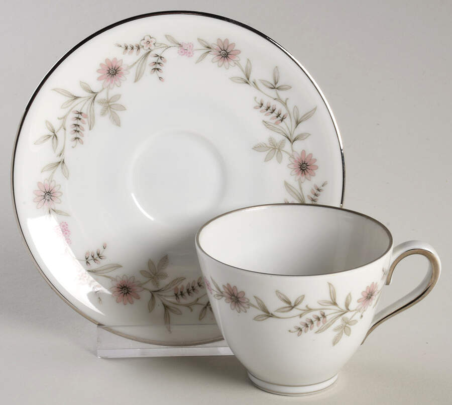Fascination Flat Demitasse Cup & Saucer Set by Franconia-Krautheim & Adelburg-1