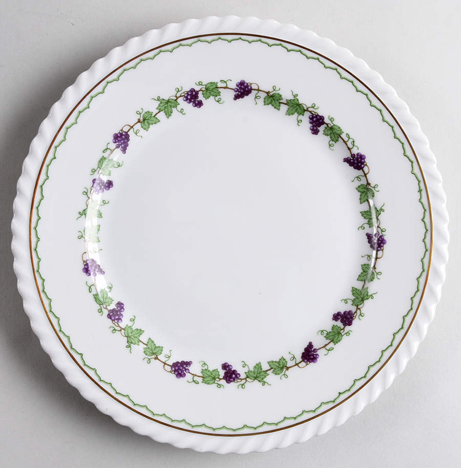 Festive Autumn Luncheon Plate by Franconia-Krautheim & Adelburg-1