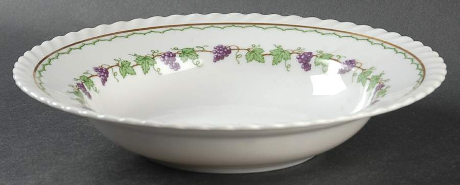 Festive Autumn Rim Soup Bowl by Franconia-Krautheim & Adelburg-1