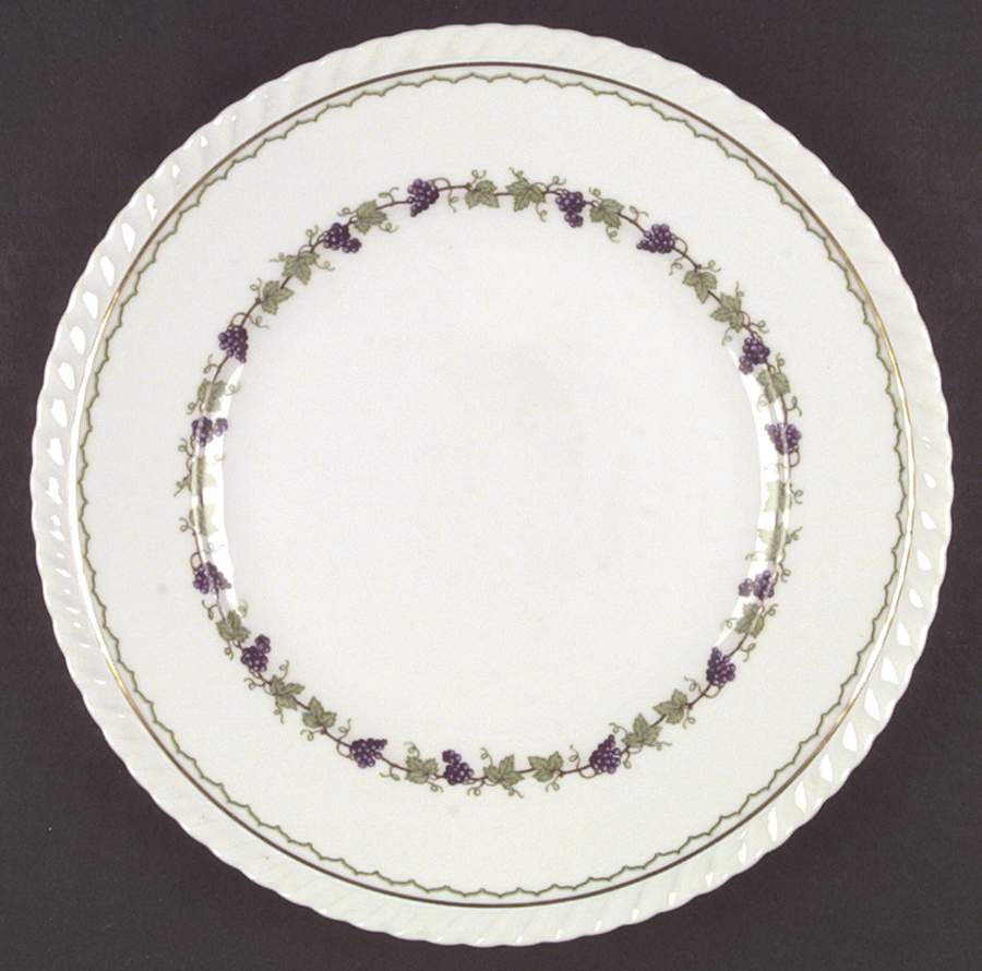 Festive Autumn Dinner Plate by Franconia-Krautheim & Adelburg-1