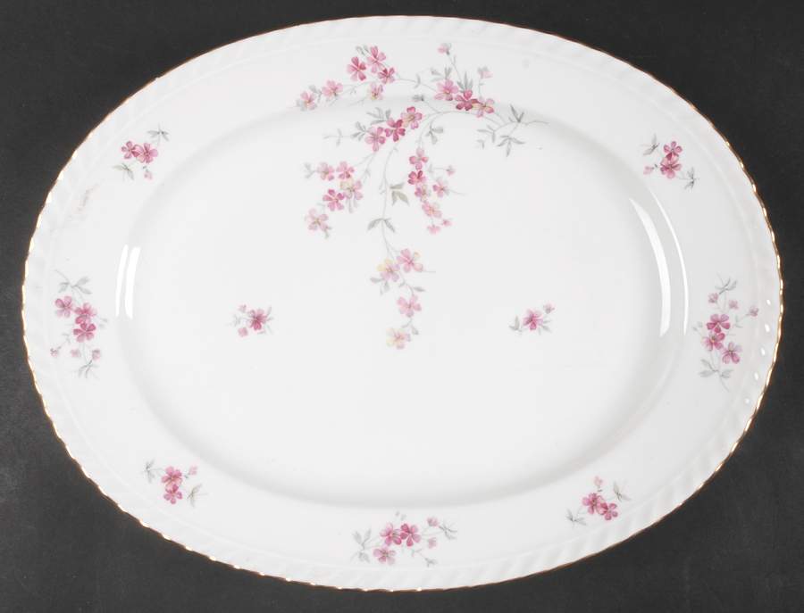 Fiorella 13" Oval Serving Platter by Franconia-Krautheim & Adelburg-1