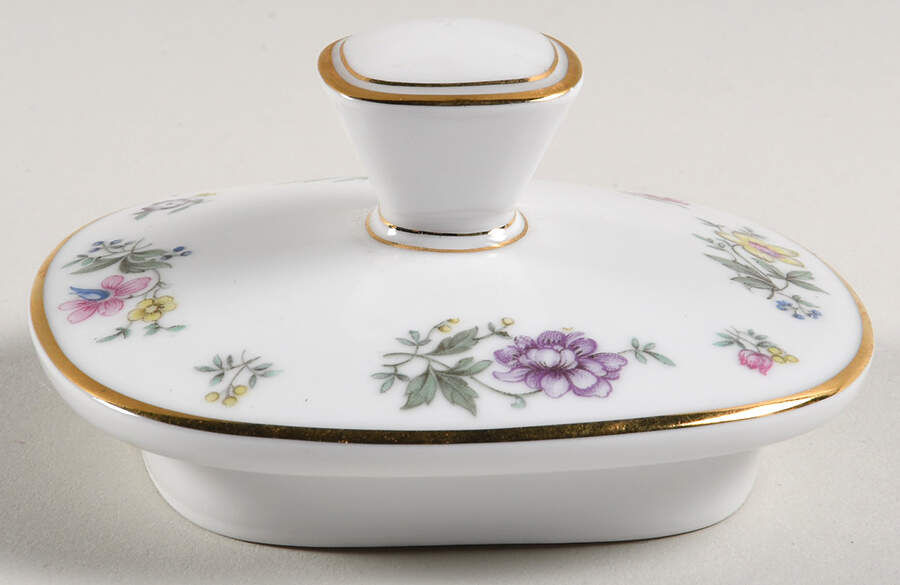 Fleurettes Lid for Teapot by Franconia-Krautheim & Adelburg-1