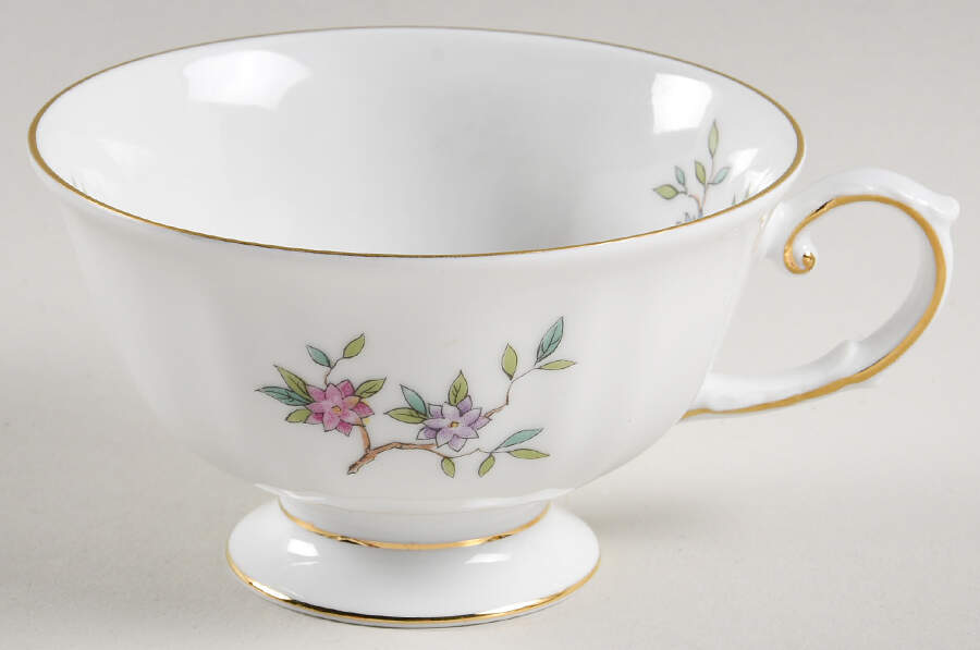 Flower Song Footed Cup by Franconia-Krautheim & Adelburg-1