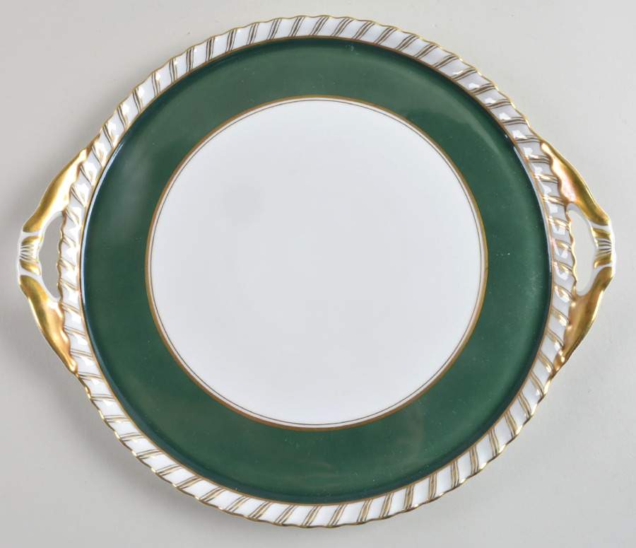 Forest Handled Cake Plate by Franconia-Krautheim & Adelburg-1