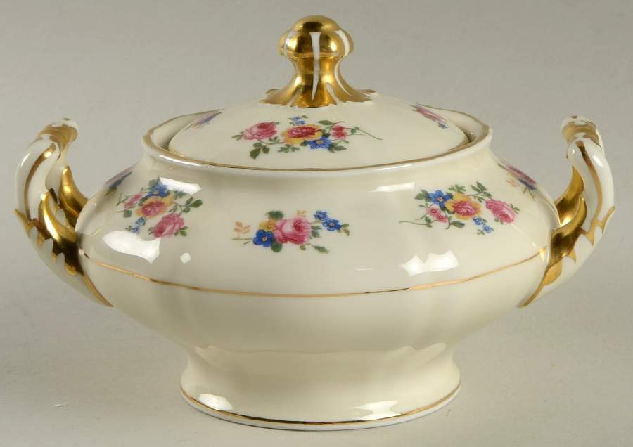 Tosca Sugar Bowl & Lid by Franconia-Krautheim & Adelburg-1
