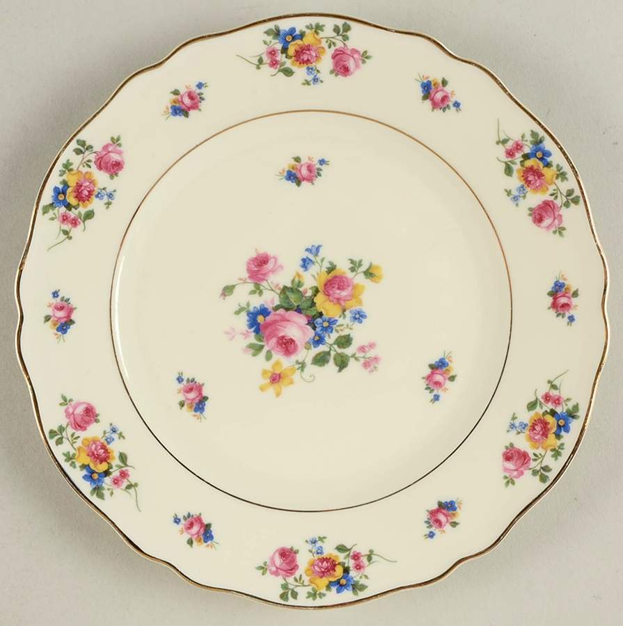 Tosca Salad Plate by Franconia-Krautheim & Adelburg-1