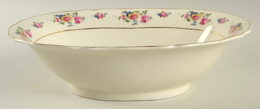 Tosca 9" Oval Vegetable Bowl by Franconia-Krautheim & Adelburg-1