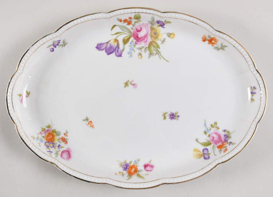 FR18 13" Oval Serving Platter by Franconia-Krautheim & Adelburg-1